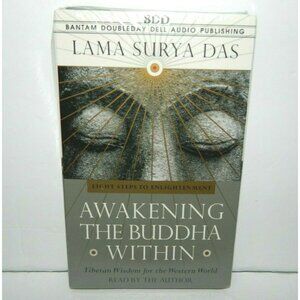 Awakening the Buddha Within Lama Surya Das AudioBook 2 Cassette Tape - NEW